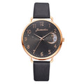 Women Watch Moon Numbers Dial Bracelet Watches Set Ladies Leather Band Quartz Wristwatch Women Female Clock Relogio Mujer Hot