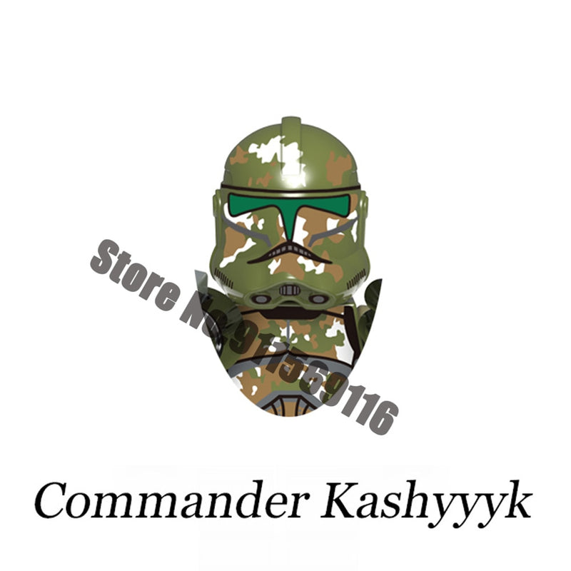 Disney Republic Commando Clone 501st Troopers Building Blocks Force 99 Scorch Sev Crosshair Wrecker Bricks Figures Toys