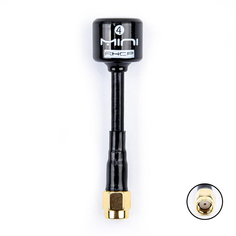 5.8G BlackSheep / Lollipop 4 RHCP Antenna High Gain 2.8Dbi FPV Transmitter/Receiver SMA/RP-SMA/MMCX/UFL for RC FPV Racing