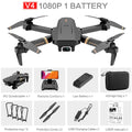 V4 Rc Drone 4k HD Wide Angle Camera 1080P WiFi fpv Drone Dual Camera Quadcopter Real-time transmission Helicopter Toys