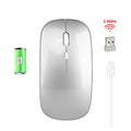 1600Dpi Wireless Mouse 2.4G Classic Rechargeable Mice Ultra-Thin Silent Mouse Mute For Laptop PC Office Notebook