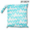 Baby Diaper Bag Cartoon Print Waterproof Wet Dry Nappy Zipper Handbag Stroller Carry Pack Travel Outdoor Wet Diaper Storage Bags