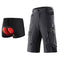 ARSUXEO Men&#39;s Outdoor Sports Cycling Shorts MTB Downhill Trousers Mountain Bike Bicycle Shorts Water Resistant Loose Fit 1202