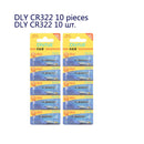 10pcs/lot CR311 CR316 CR322 CR416 CR420 CR425 CR435 DLY ZH Floats Lithium Pin Luminous Electric 3 Votage Fishing Tools Tackle