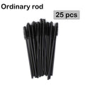 Disposable Eyelash Brush 25/50 Pcs Crystal Eye Brush Diamond Handle Mini Mascara Wands Brush Eyelash Extension Makeup Brush Set