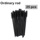 Disposable Eyelash Brush 25/50 Pcs Crystal Eye Brush Diamond Handle Mini Mascara Wands Brush Eyelash Extension Makeup Brush Set