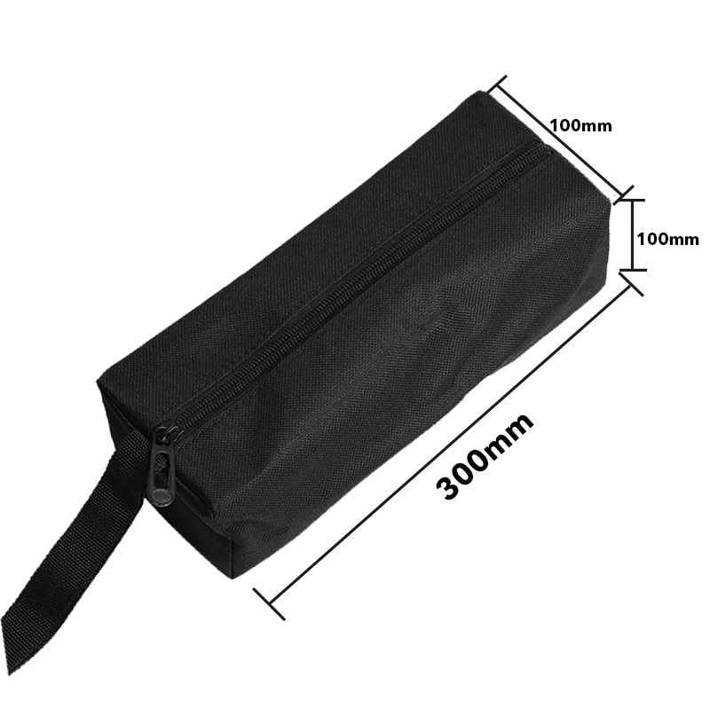 Oxford Canvas Waterproof Storage Hand Tool Bag Screws Nails Drill Bit Metal Parts Fishing Travel Makeup Organizer Pouch Bag Case