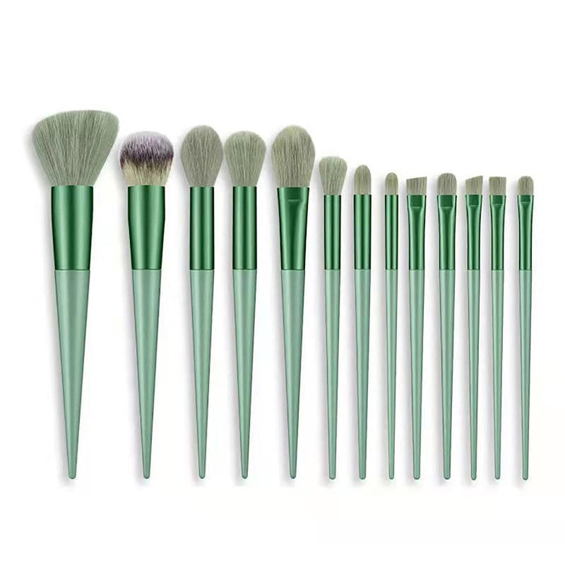 13PCS Professional Makeup Brush Set Cosmetic Powder Eye Shadow Foundation Blush Blending Concealer Beauty Make Up Tool Brushes