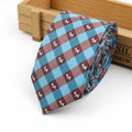 61 Colors Jacquard Striped Plaid Paisley Necktie 6cm Polyester Male Narrow Tie Skinny Tuxedo Suit Shirt Gift For Men Accessory