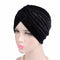 Fashion Muslim Turban Scarf For Women Islamic Inner Hijab Caps Twisted Arab wrap Head Wraps Musulman Turbante Mujer