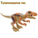 Jurassic Dinosaur Park Indominus Rex DIY Blocks Dinosaurs Tyrannosaurus Rex Tiny Models Building Block Kid Toys Animals Set Gift
