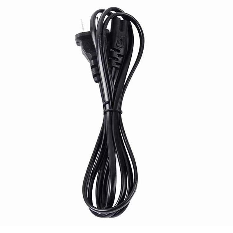 2-Prong Pin AC EU / US Cable Power Supply Cord Console Cord C7 Cable Figure High Quality Lead Wire Power Cord For Desktop Laptop