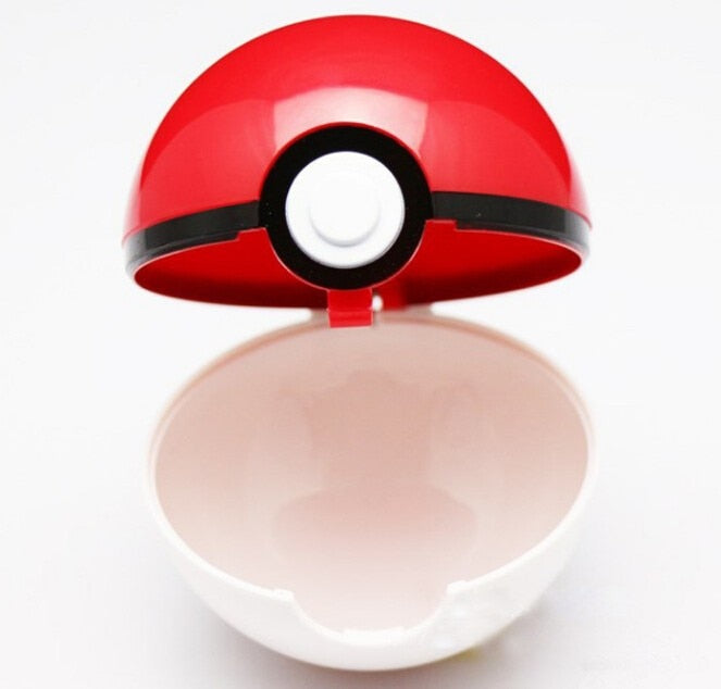 1Pc Pokeball + 1pc Free Random Figures Inside 1:1 Anime Action &amp; Toy Figures Christmas Gift for Children