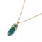 IPARAM Fashion Trend Crystals Necklace Bohemian Hexagon Opal Pendant Necklace Female Hexagon Crystal Necklace Gift 2021 NEW
