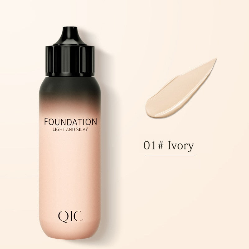 Professional Face Foundation Cream Full Concealer Makeup Cosmetics Waterproof Lasting Base Brighten Whitening Cover Dark Circles