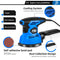 300W Random Orbital Electric Sander Machine with 21Pcs 125mm Sandpapers 120V/240V Strong Dust Collection Polisher by PROSTORMER