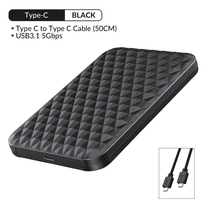 ORICO External HDD Case 2.5&quot; HDD Case USB 3.0 to SATA 5Gbps Hard Drive Case for 7-9.5mm 2.5 inch SATA hd externo for PC