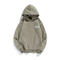 Graffiti Letter Foam Plus Velvet Sweatshirts Men and Women Harajuku Oversized Fleece Hoodie Hip Hop Stranger Things Hooded Hoody