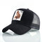 Fashion Animals Embroidery Baseball Caps Men Women Snapback Hip Hop Hat Summer Breathable Mesh Sun Gorras Unisex Streetwear Bone