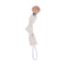 2021New Baby Pacifier Clip Newborn Linen Cotton Animal Wooden Pacifier Chain Nipple Soother Dummy Eco-friendly Material Holder