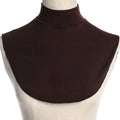 Neck Cover Fake Collar Women Cotton Jersey Hijab Ramadan Muslim Fashion Inner Cap Turban Islam Clothing Modal Turtleneck