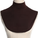 Neck Cover Fake Collar Women Cotton Jersey Hijab Ramadan Muslim Fashion Inner Cap Turban Islam Clothing Modal Turtleneck