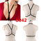 Pentagram Harness For Women Cheapest Garter Belt Erotic Goth Accessories Bondage Cupless Bra Festival Clothes Rave Sexy Lingerie