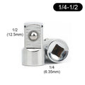 1/4&quot; 3/8&quot; 1/2&quot; Ratchet Wrench Adapter Chrome Vanadium Steel Sleeve Adapter Drive Socket Converter Wrench-sleeve Joint Converter