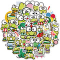 10/50pcs Kawaii Pokemon Anime Stickers Pikachu Stickers Laptop Suitcase Skateboard Guitar Phone Cartoon Stickers Kid Gift Toys