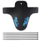 Bicycle Fenders 12 Colorful Front/Rear Tire Wheel Fenders Carbon Fiber Mudguard MTB Mountain Bike Road Cycling Fix Gear