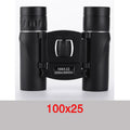 Mini Portable Zoom HD 5000M Telescope Binoculars Powerful 300x25 Folding Long-distance Low Light Night Vision Professional