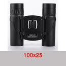Mini Portable Zoom HD 5000M Telescope Binoculars Powerful 300x25 Folding Long-distance Low Light Night Vision Professional
