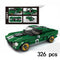 Racing Car City Speed Champions Sports Model Building Blocks DIY Bricks Kids Toy Classic Rally Super Racers Vehicle f1 technique