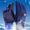 Winter Gloves Mens Touchscreen Waterproof Windproof Skiing Cold Gloves Womens Warm Fashion Outdoor Sports Riding Zipper Gloves