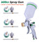 WENXING Professional HVLP Spay Gun 1.4/1.7/2.0mm Nozzle Gravity Airbrush For Car Painting