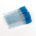 5/50pcs Disposable Brush Crystal Eyelash/Eyebrow Makeup Brush Diamond Handle Mascara Wands Eyelash Extension Tool maquiagem