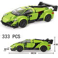 Racing Car City Speed Champions Sports Model Building Blocks DIY Bricks Kids Toy Classic Rally Super Racers Vehicle f1 technique