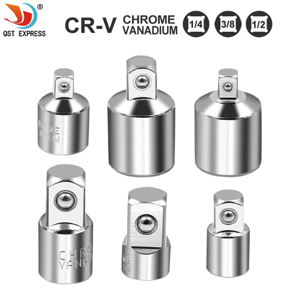 Ratchet Wrench Socket Converter Sleeve Head Adapter 1/2 &quot;Big Fly To 3/8&quot; Fly To 1/4 &quot;Stainless Steel to 1/4&quot; To 1/2 &quot;To 3/8&quot;
