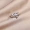Korea New  Fashion Jewelry Exquisite 14K Real Gold Plated AAA Zircon Ring Elegant Women&