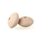 30pcs Silicone Lentil Beads BPA Free Food Grade Rodent DIY Charms Newborn Nursing Accessory Teething Necklace 12mm Abacus Bead