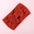 32 Colors Cable Bow Baby Headband for Child Bowknot Headwear Cables Turban for Kids Elastic Headwrap Baby Hair Accessories