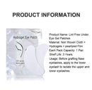50Pairs Eyelash Pad Gel Patch Grafting Eyelashes Under Eye Patches For Eyelash Extension Paper Sticker Application Make Up Tools