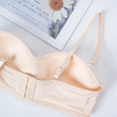 Women Invisible Bra Strapless Bralette 1/2 Cup Women&