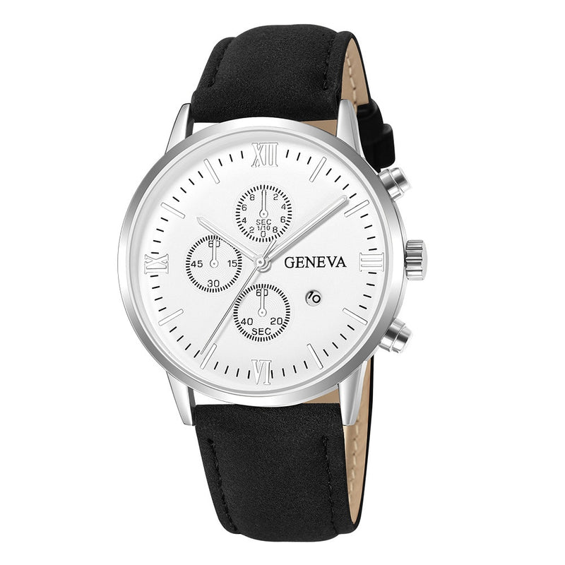 2022 Men Casual Sport Watches Geneva Leather Band Calendar Quartz Watch Clearance Sale Dropshipping Reloj Hombre Erkek Kol Saati