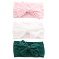 3pcs/lot Cable Knit Baby Girl Headband Bandeau Bebe Nylon Headbands for Newborn Girls Elastic Hair Band Baby Hair Accessories