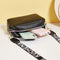 Simple Style Small Shoulder Bags For Women Solid Color Pu Leather Wide Strap Crossbody Bag Female Phone Purse Messenger Handbag