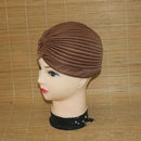 Fashion Muslim Turban Scarf For Women Islamic Inner Hijab Caps Twisted Arab wrap Head Wraps Musulman Turbante Mujer
