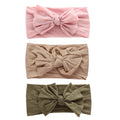 3pcs/lot Cable Knit Baby Girl Headband Bandeau Bebe Nylon Headbands for Newborn Girls Elastic Hair Band Baby Hair Accessories