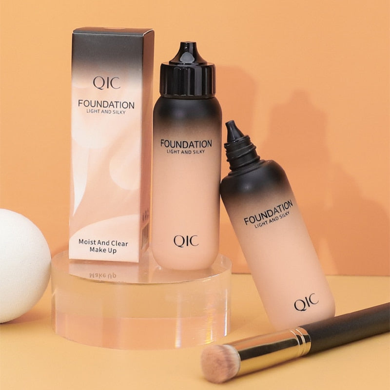 Professional Face Foundation Cream Full Concealer Makeup Cosmetics Waterproof Lasting Base Brighten Whitening Cover Dark Circles