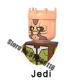 Disney Luke Skywalker Ahsoka Tano Building Block Yoda Obi-Wan Kenobi Sith Kylo Ren Count Dooku Starkiller Brick Figure Toy